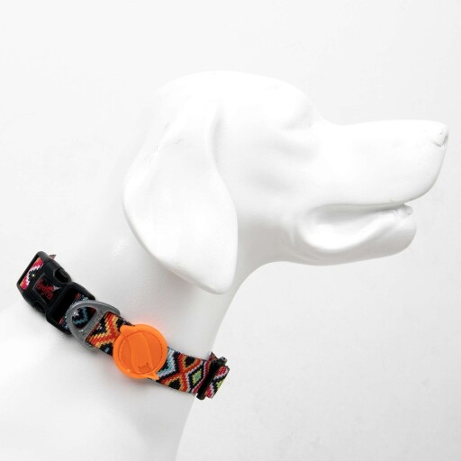 Zgarda pentru câini, Paws &amp; Whiskers, Ethnic, Poliester, Multicolor