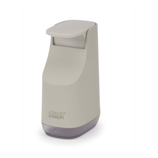 Dozator de săpun lichid bej din plastic 350 ml Slim – Joseph Joseph