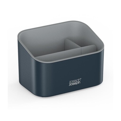 Suport pentru accesorii de spălat gri închis din plastic SinkStore – Joseph Joseph