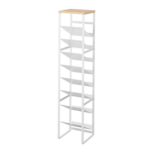 Raft pentru sticle de vin alb din metal număr de sticle 16 20x88,5x19 cm Tower – YAMAZAKI