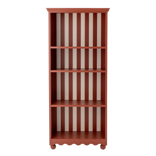 Bibliotecă roșie 66x151,5x32 cm Sasha – Bloomingville
