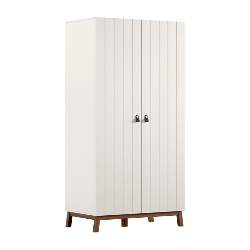 Șifonier de copii bej 99x196x58 cm Sezane – Vipack