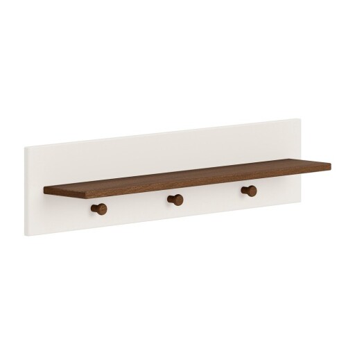 Cuier pentru copii bej pentru perete 80x18 cm Sezane – Vipack