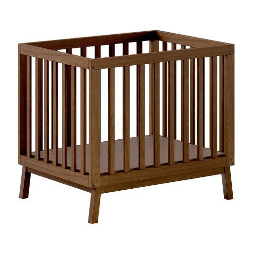 Țarc pentru copii maro din lemn de pin 95x75 cm Sezane – Vipack