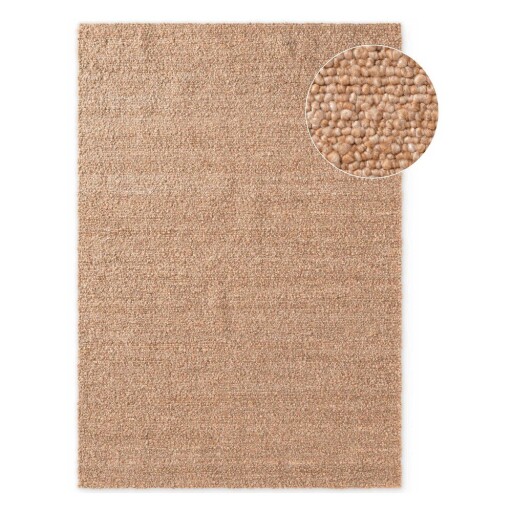 Covor bej țesut manual din material bouclé 200x290 cm Notting Hill Portobello – Ted Baker