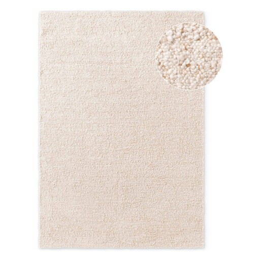 Covor crem țesut manual din material bouclé 200x290 cm Notting Hill Portobello – Ted Baker