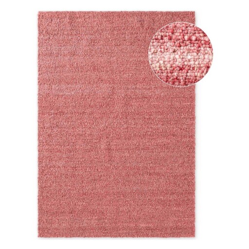 Covor roz închis țesut manual din material bouclé 120x170 cm Notting Hill Portobello – Ted Baker