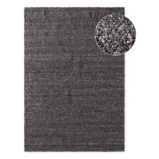 Covor gri închis țesut manual din material bouclé 160x230 cm Notting Hill Portobello – Ted Baker