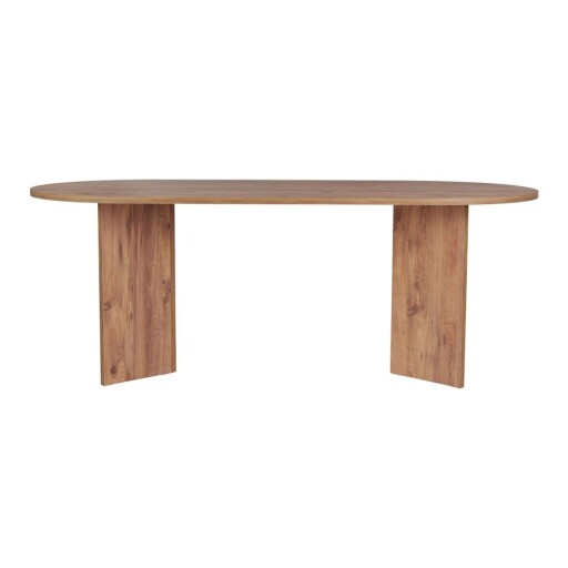 Masă de dining cu aspect de lemn de pin 90x200 cm Sabella – Kalune Design