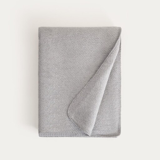 Patura Mallow, Homla, 150x200 cm, bumbac/acril/poliester, gri