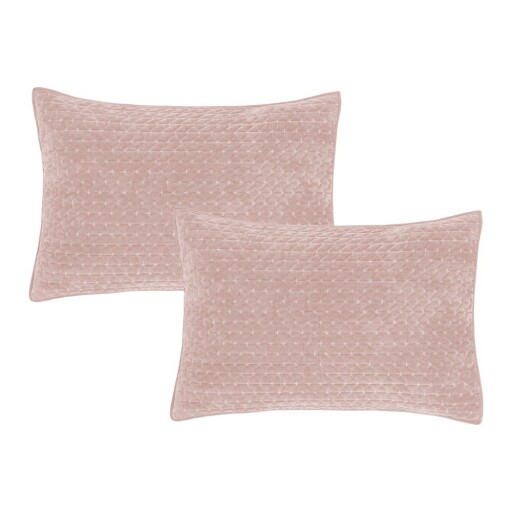 Perne decorative 2 buc. 50x75 cm Attica Velvet Embroidered – Bianca