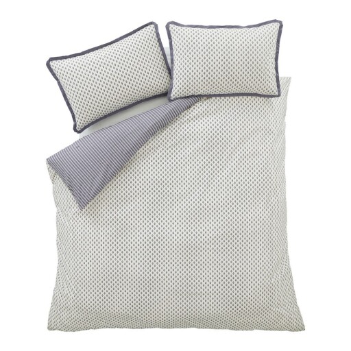 Lenjerie de pat din bumbac percal pentru pat dublu/extinsă cu 3 piese 230x220 cm Amelie – Bianca