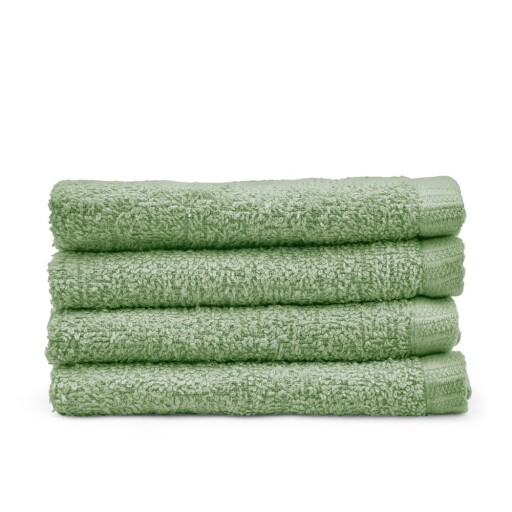 Prosoape verzi 4 buc. din bumbac cu uscare rapidă/din frotir 30x30 cm Quick Dry – Catherine Lansfield