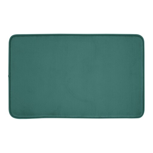 Covoraș de baie verde pentru cadă/pentru duș din spumă cu memorie 50x80 cm Anti-Bacterial – Catherine Lansfield