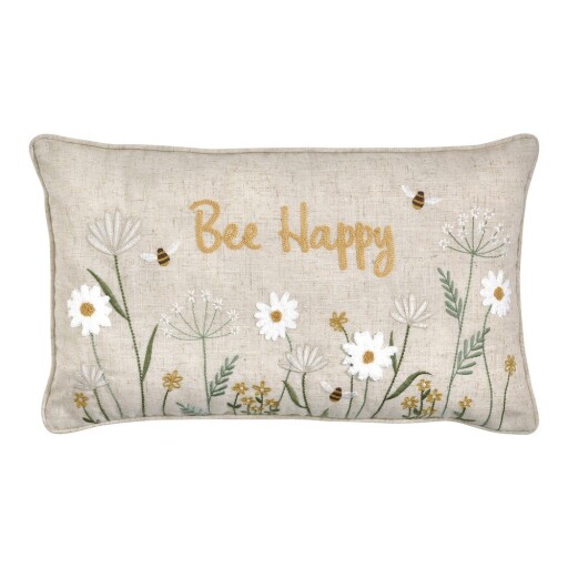 Pernă decorativă 30x50 cm Bee Happy – Catherine Lansfield