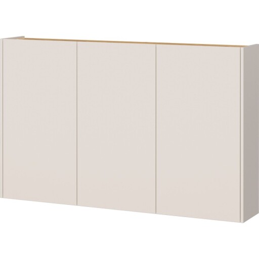 Dulap crem cu aspect de lemn de stejar 138x87x25 cm Libbiano – Germania