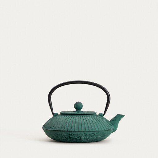 Ceainic Andreas, Homla, 15 cm, 800 ml, fonta, verde