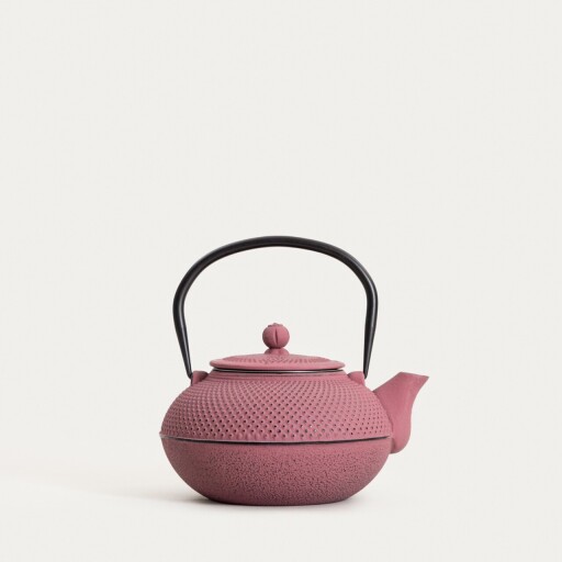 Ceainic Andreas, Homla, 20 cm, 1.5 L, fonta, roz