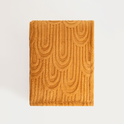 Patura Darin, Homla, 150x200 cm, poliester, mustar