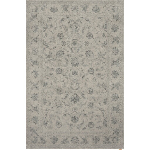 Covor bej din lână 170x240 cm Calisia Vintage Flora – Agnella