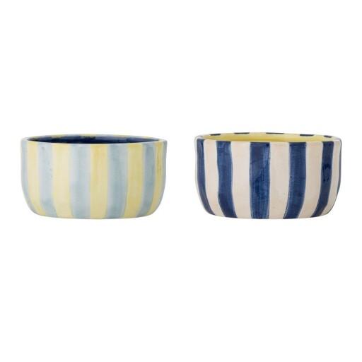 Boluri mici galbene/albastre 4 buc. din ceramică 300 ml Phoenix – Bloomingville