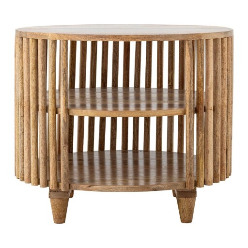 Măsuță de cafea în culoare naturală rotundă din lemn de mango ø 60 cm Sali – Bloomingville