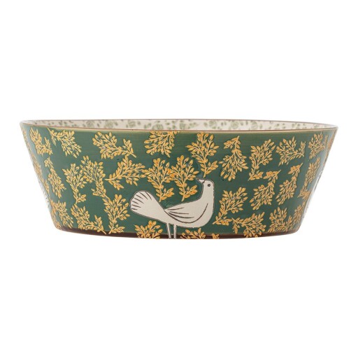 Bol verde din ceramică ø 28 cm Hezha – Bloomingville