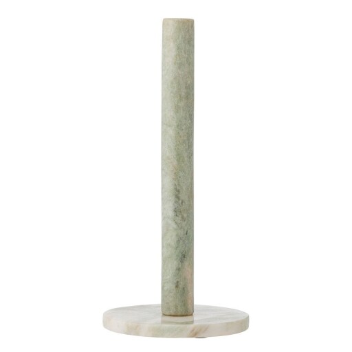 Suport orizontal pentru prosoape de bucătărie din hârtie verde deschis din marmură ø 15 cm Emy – Bloomingville