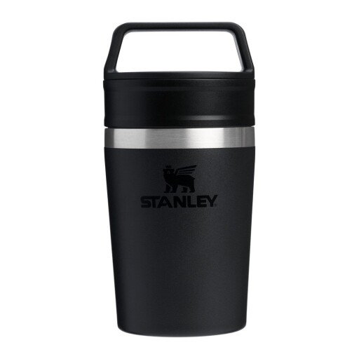 Cană termos neagră din oțel inoxidabil 230 ml Café-To-Go Travel Mug Black 2.0 – Stanley