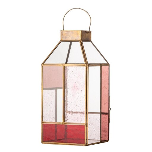 Felinar din sticlă (înălțime 34 cm) Drew – Bloomingville