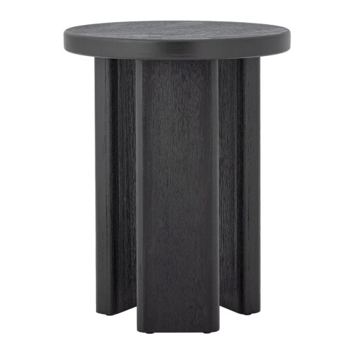 Măsuță auxiliară rotundă cu aspect de lemn de brad ø 40 cm Mimola – Bloomingville