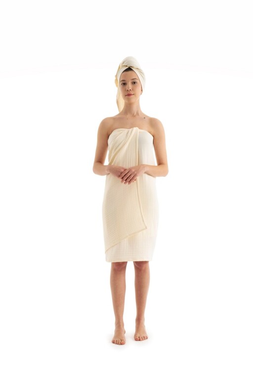 Set prosoape, L'essentiel Maison, Muslin, Ecru