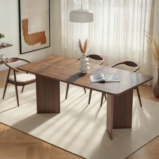 Masa, Nordure, Linza, 180x75x90 cm, Maro