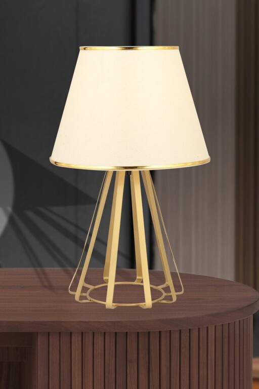 Lampa de masa, Opviq, 433NUV1512, Crem