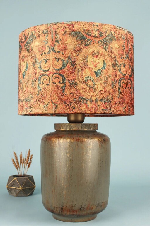 Lampa de masa, Opviq, 687HMY2435, Multicolor