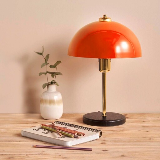 Lampa de masa, Opviq, 780SGN4588, Portocaliu