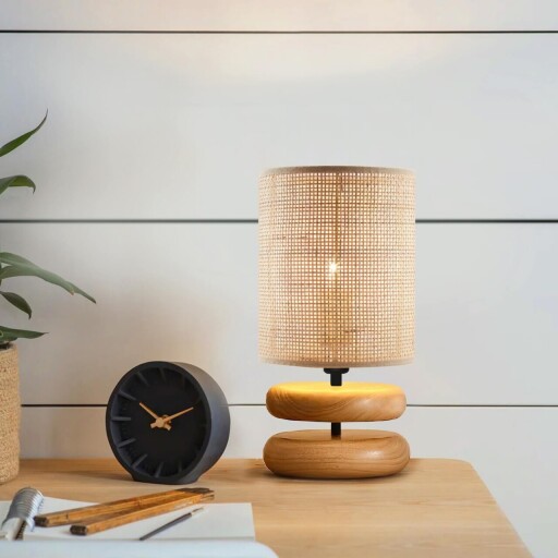 Lampa de masa, Opviq, 780SGN4713, Bej