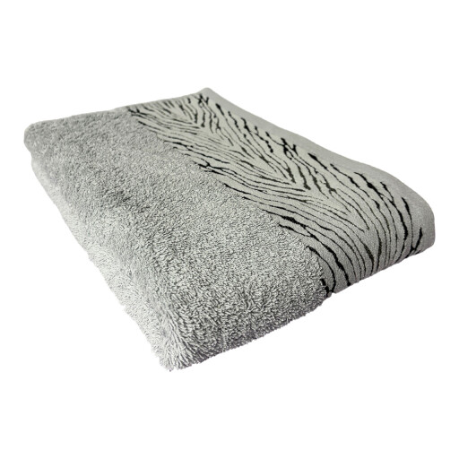 Prosop de baie Wander, ET 2000 IMPEX, 70x130 cm, bumbac, gri