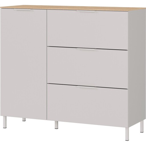 Dulap crem cu aspect mat 109x98x40 cm Savoca – Germania