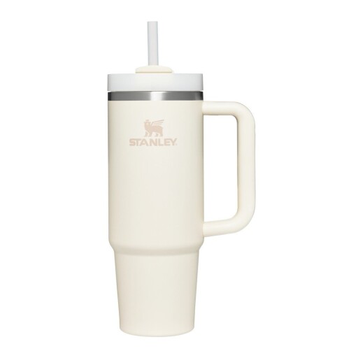 Termos crem cu pai din oțel inoxidabil 890 ml Quencher H2.O FlowState™ Tumbler Cream 2.0 – Stanley