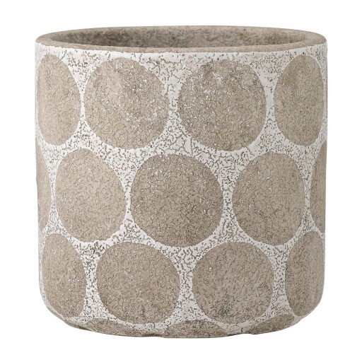 Ghiveci decorativ din teracotă handmade ø 12 cm Felan – Bloomingville