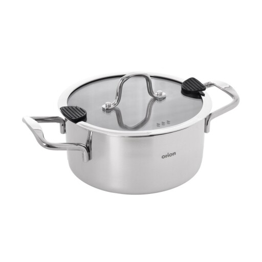 Cratiță cu capac din oțel inoxidabil 1,2 l Venice – Orion
