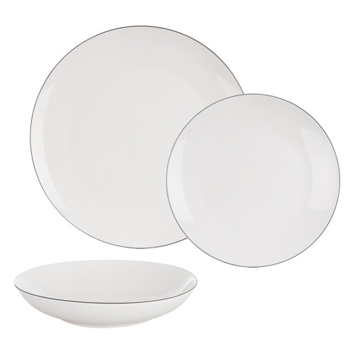 Serviciu de masă 18 buc. new bone china Decora – Orion
