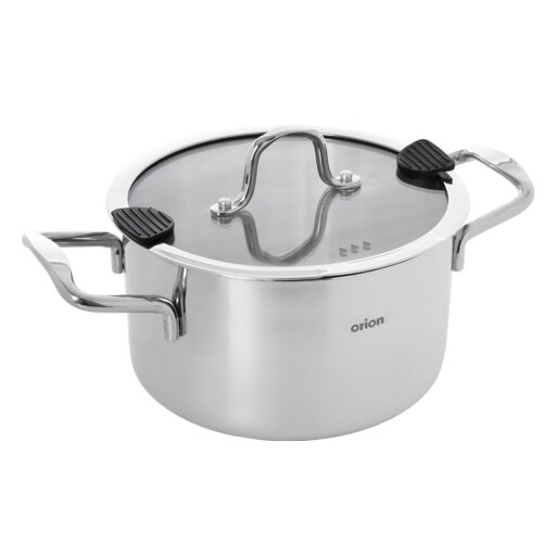 Cratiță cu capac din oțel inoxidabil 6,2 l Venice – Orion