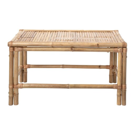 Măsuță de cafea pentru exterior din bambus 60x90 cm Sole – Bloomingville