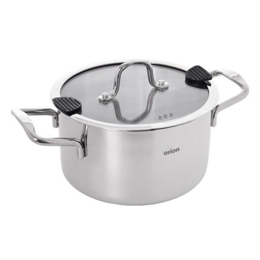 Cratiță cu capac din oțel inoxidabil 4,3 l Venice – Orion