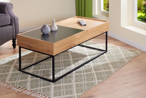 Masuta de cafea Filora, Inter Link, 110x50x40, lemn, stejar