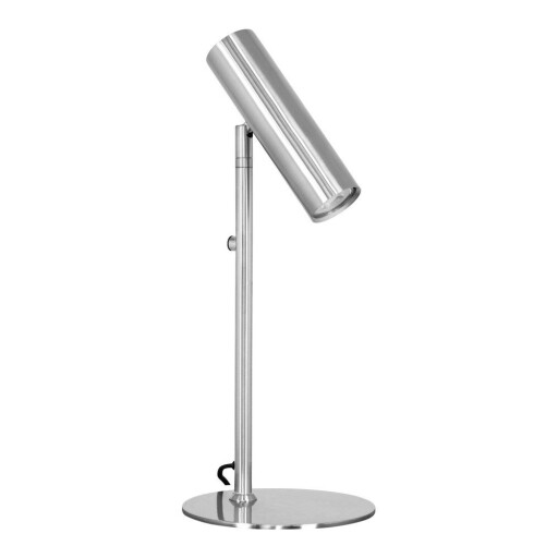 Veioză argintie din oțel (înălțime 47 cm) Paris – House Nordic