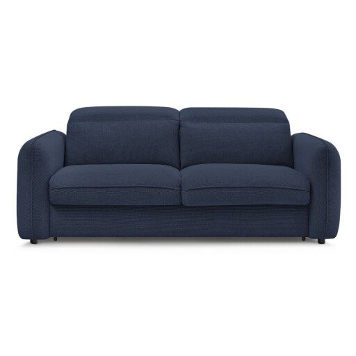 Canapea albastru-închis 216 cm Achille – Bobochic Paris