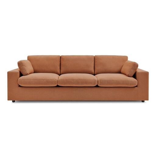 Canapea portocalie 250 cm Belair – Bobochic Paris